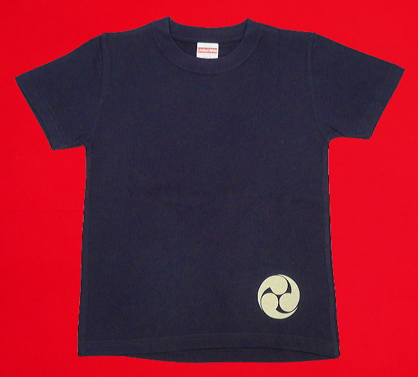 火消しデザイン 巴紋 和柄Tシャツ